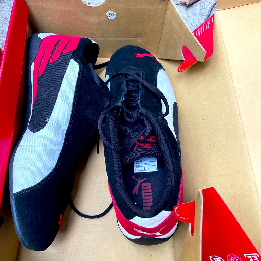 Pumas Brand New, in box red/black and white